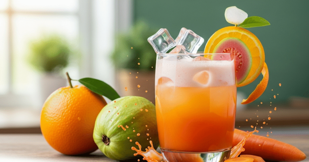guava orange carrot juice