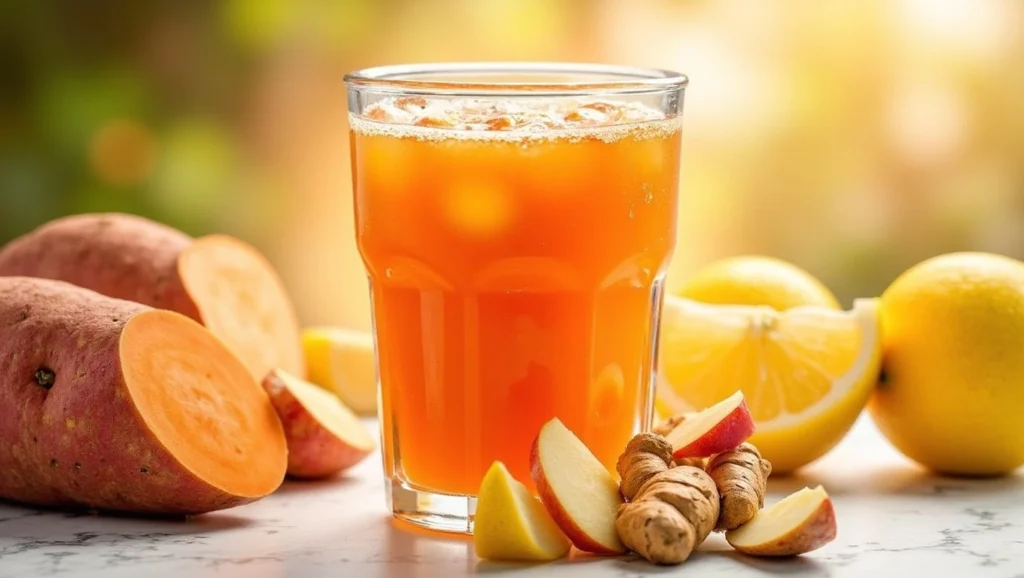 sweet potato ginger juice